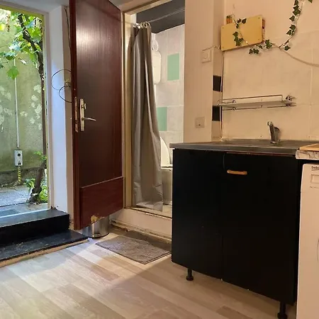 아파트 Pallet Bed With Lights Small