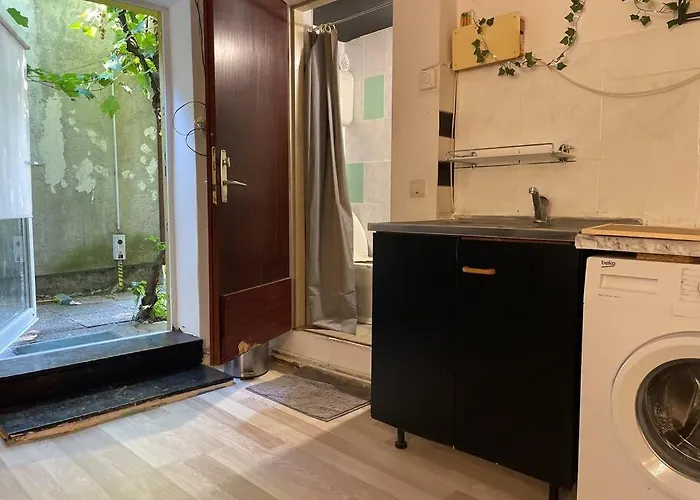 아파트 Pallet Bed With Lights Small